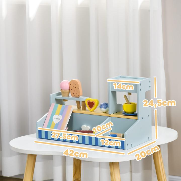 Actual product image Jamb Ice cream parlour wooden toy