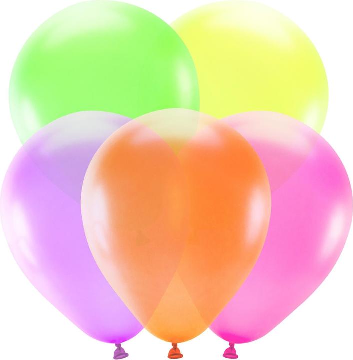 Immagine prodotto Partydeco Palloncini al neon 25 cm (5 pz.) (5 x)