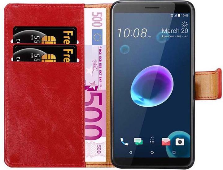 Productafbeelding Cadorabo Boek Luxe Omslag (HTC Desire 12)