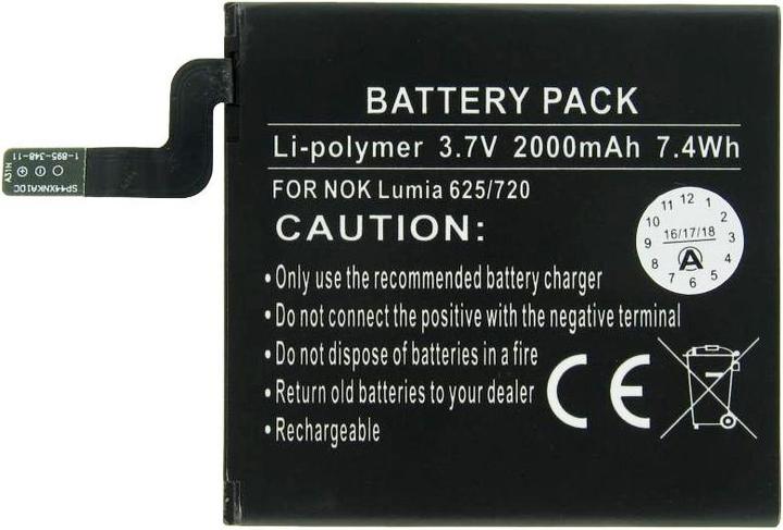 Nokia Battery Lumia 625, Lumia 720, BP-4GWA