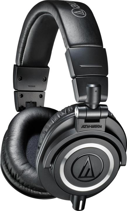 Audio-Technica ATH-M50x (pas de réduction du bruit, Filaire)