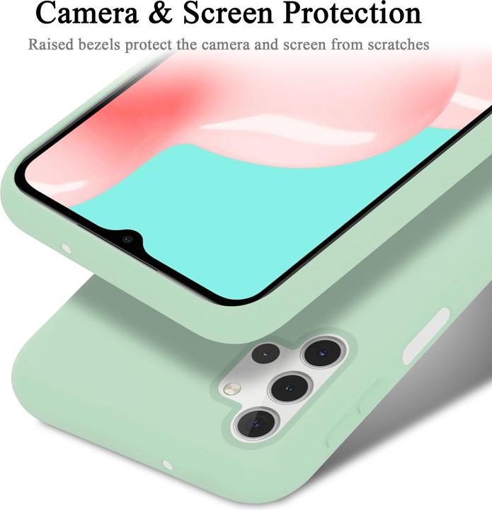 Image du produit Cadorabo TPU Liquid Silicone Case Cover (Samsung Galaxy A32 5G)