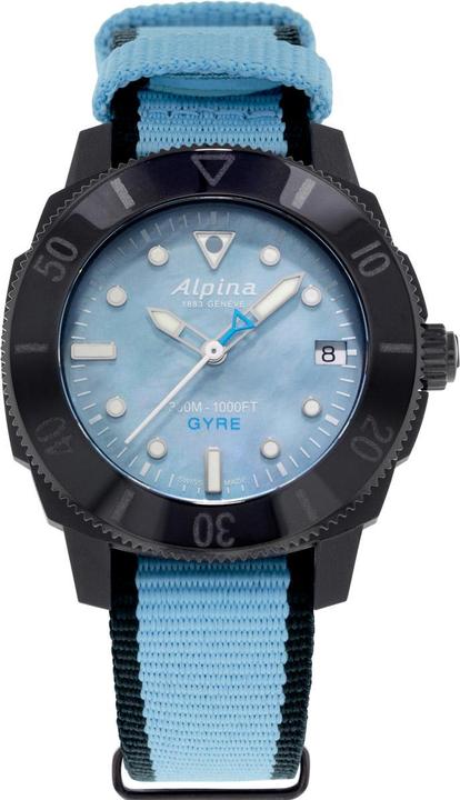 Actual product image Alpina Watch Seastrong Diver Gyre Automatic (Diving watch, 36 mm)