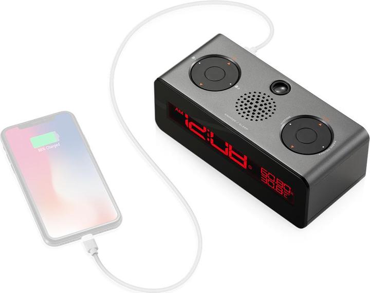 Produktbild Oregon Scientific Funk-Radiowecker mit Projektionsuhr RRA320PNX