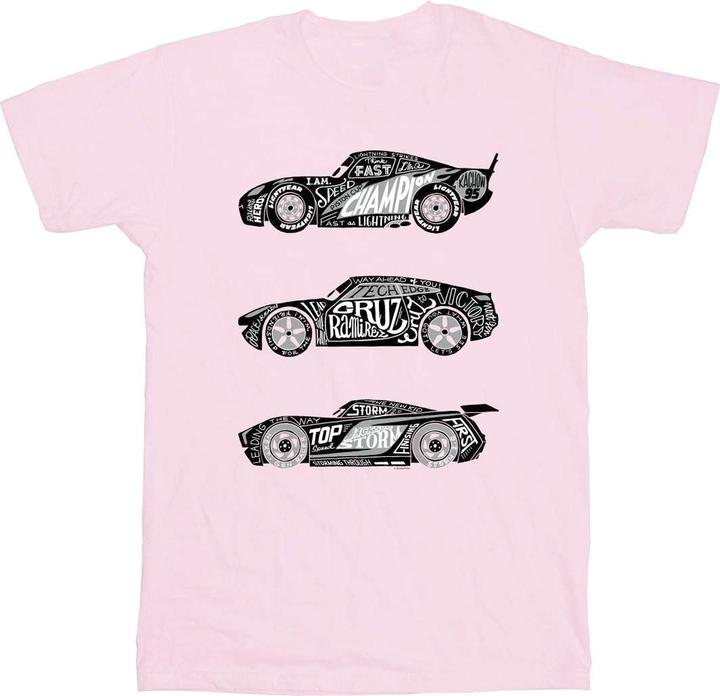 Produktbild Disney Cars Text Racers TShirt Mädchen (152, 158)