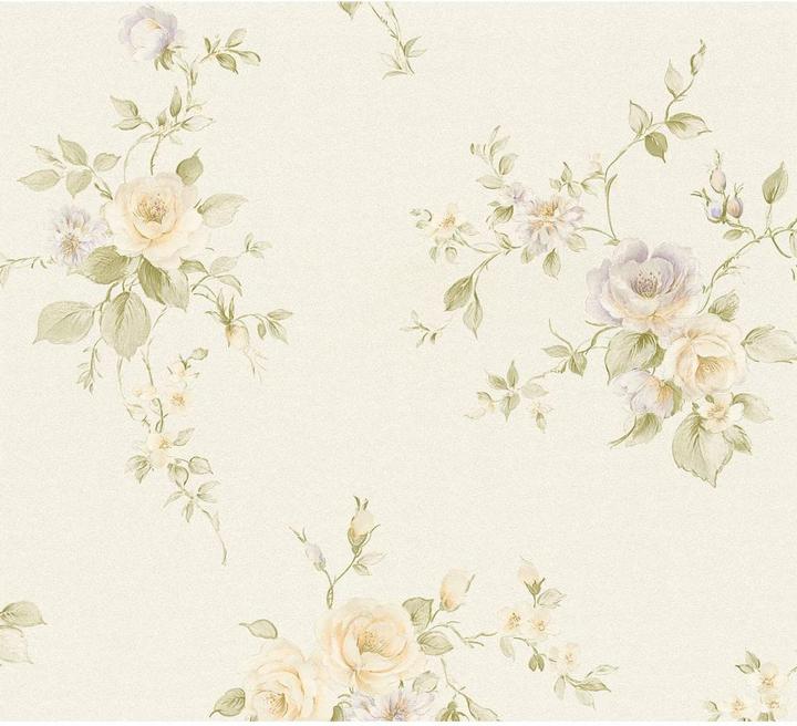 Image du produit A.S. Création Romantico romantique floral, lilas (53 x 1005 cm)