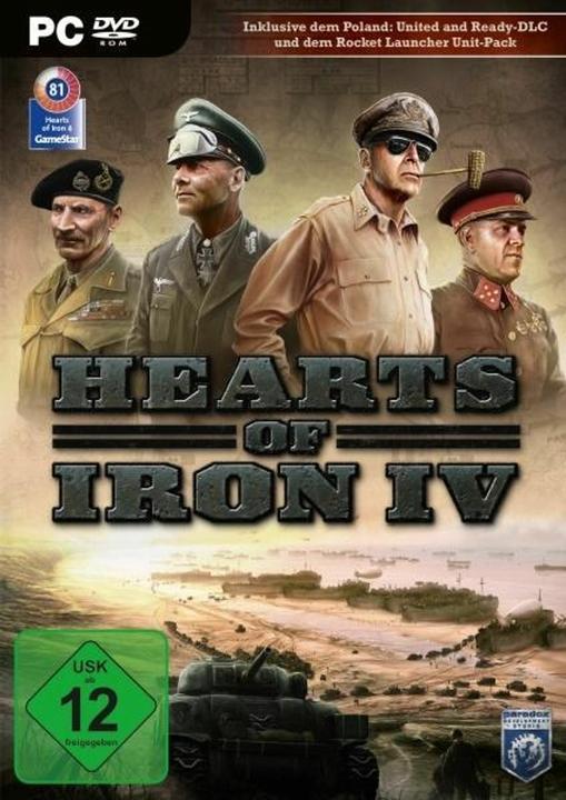 Paradox Interactive Hearts of Iron IV - Win - DVD - Englisch, Deutsch (Windows, DE)
