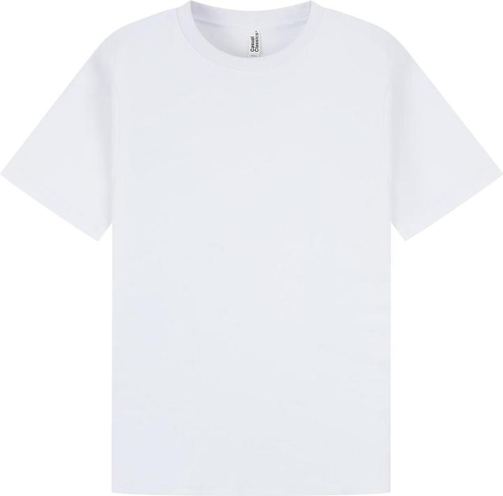 Actual product image Casual Classics Unisex Adult Interlock Slim T-Shirt (S)