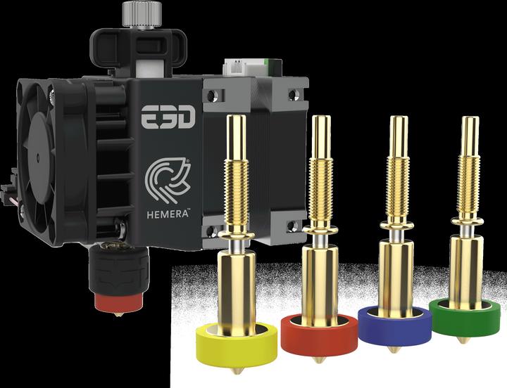 Produktbild E3D Online E3D Revo Hemera XS 1.75MM 12V inkl. Düsenset (Hotend)