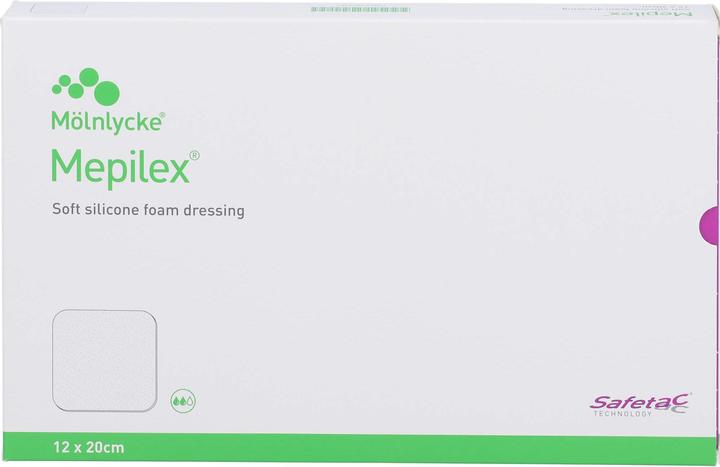 Produktbild Mepilex Schaumverband mit Safetac à 12 x 20cm (5 x)