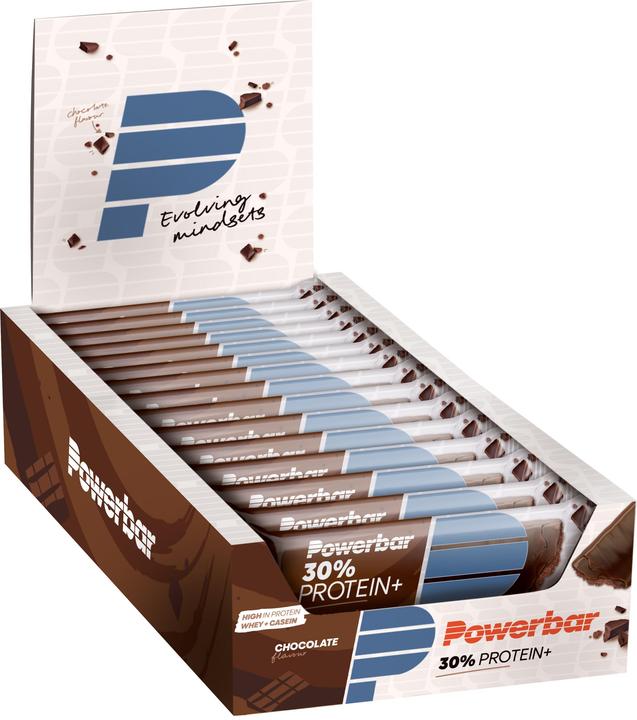 Powerbar protéine plus (Chocolat, 15 pcs, 825 g)
