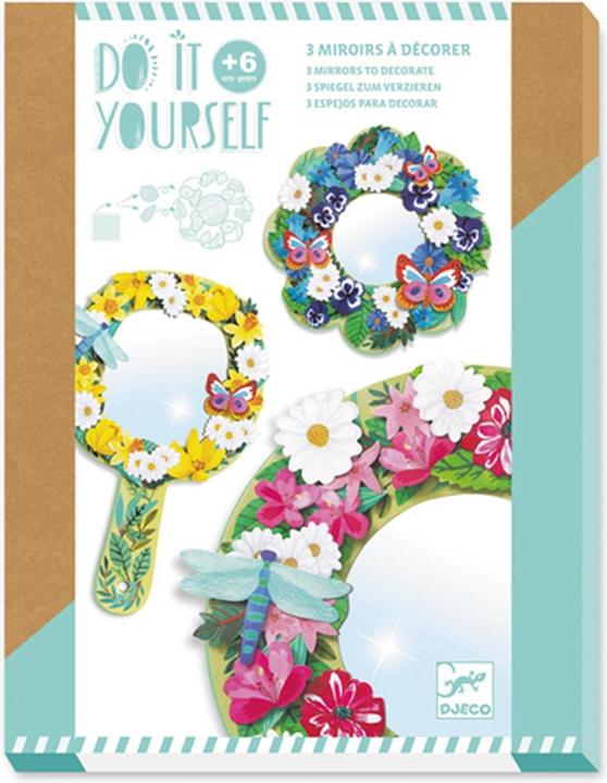 Actual product image Djeco DIY - Mirror to decorate
