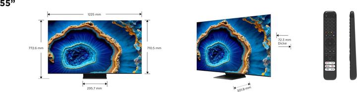 Image du produit TCL 55C805 (55", Mini-LED, 4K, 2023)