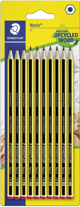 Actual product image Staedtler Noris 120 pencil blister card with 10 HB pencils (2 mm, HB, 10 x)