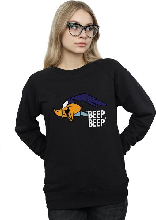 Image du produit Looney Tunes Sweatshirt en coton Beep Beep Road Runner - Femmes/Ladies (M)