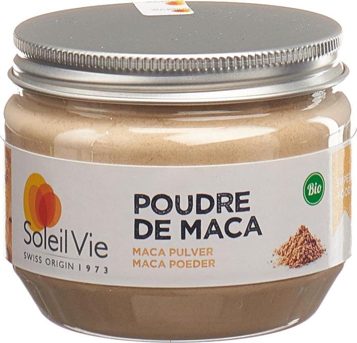Actual product image Soleil Vie Maca powder organic (1 Piece, Powder, 140 g)