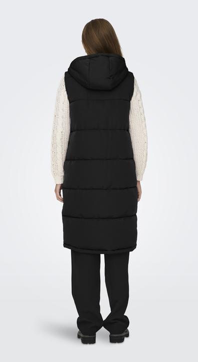 Actual product image Only Quilted long vest (M)