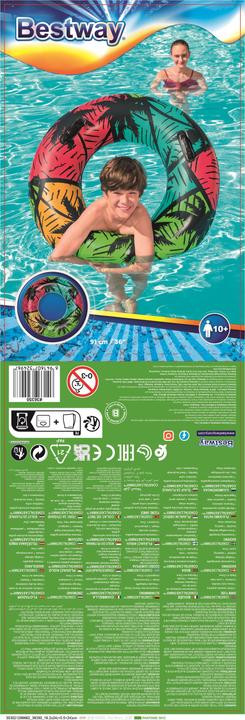 Produktbild Bestway 36350 / 23 Aufblasbares Spielzeug für Pool & Strand Mehrfarbig Muster Schwimmendes Rohr