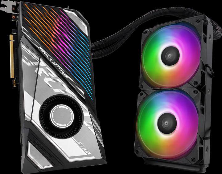 Image du produit ASUS GeForce ROG STRIX LC RTX 3090 Ti 24G GAMING (24 Go)