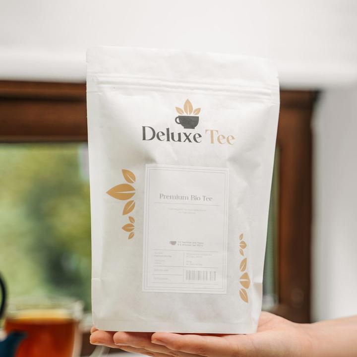 Actual product image Deluxe Tee Sencha without caffeine (100 g)