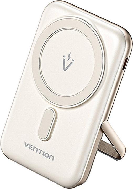 Actual product image Vention Magnetic Powerbank FHNW0 20W, 10000 mAh (white) (10000 mAh, 20 W)
