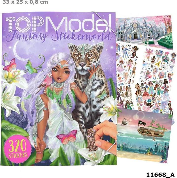 Actual product image Depesche TopModel Fantasy Stickerworld