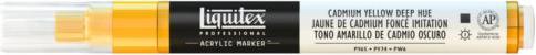 Actual product image Winsor & Newton Paint Marker Fin Cadmium Yellow Deep Hue 163 (Black, White, 2 mm, 1 x)