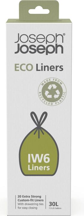 Joseph Joseph IW4 40 L Eco Biners Liner riciclato 20 pezzi Grigio (20 x, 30 l)