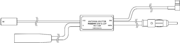 Produktbild Blaupunkt Radio Splitter Passive