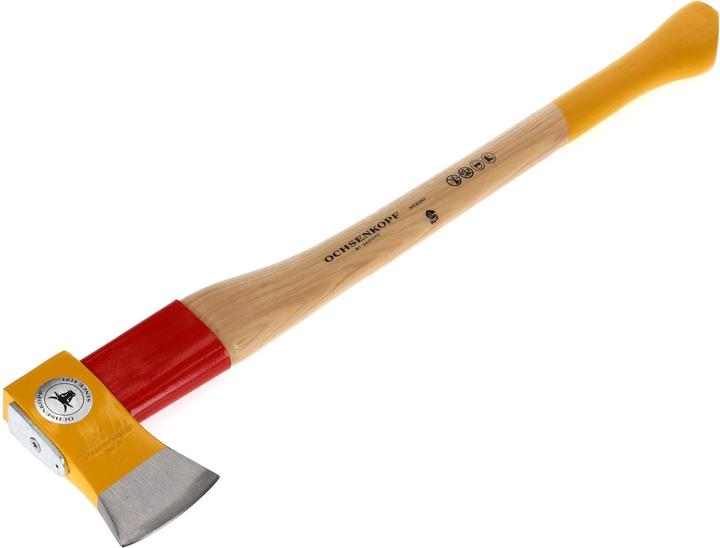 Produktbild Ochsenkopf OX 648 H-1257 SPALT-FIX-Axt ROTBAND-PLUS mit 70cm Hickorystiel