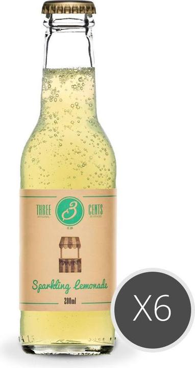 Image du produit Three Cents Lemonade pétillante (6 x 20 cl)