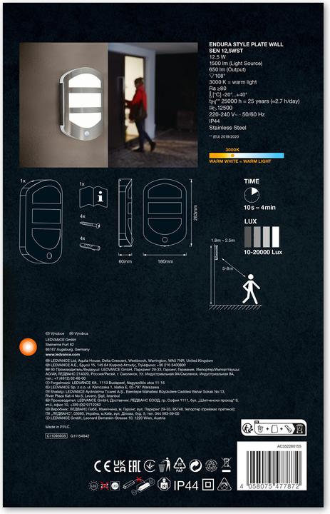 Actual product image Ledvance Endura Style (630 lm, IP44)