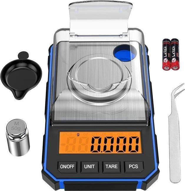 Produktbild Swissdetector Digitale Milligrammwaage - 0.001 g/50 g für Pulver - Gold - Schmuck