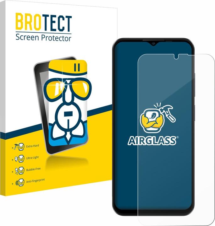 Image du produit BROTECT AirGlass Verre (1 pièce(s), Xiaomi Redmi Note 16 Pro)