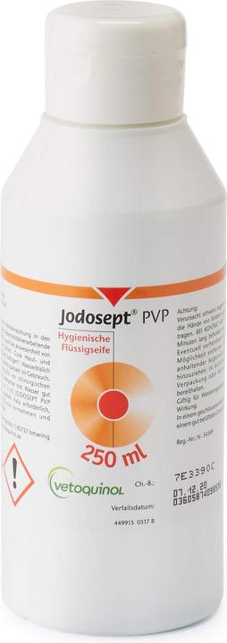 Image du produit O'Zoo Jodosept Pvp iodé Vet (Savon liquide, 250 ml)