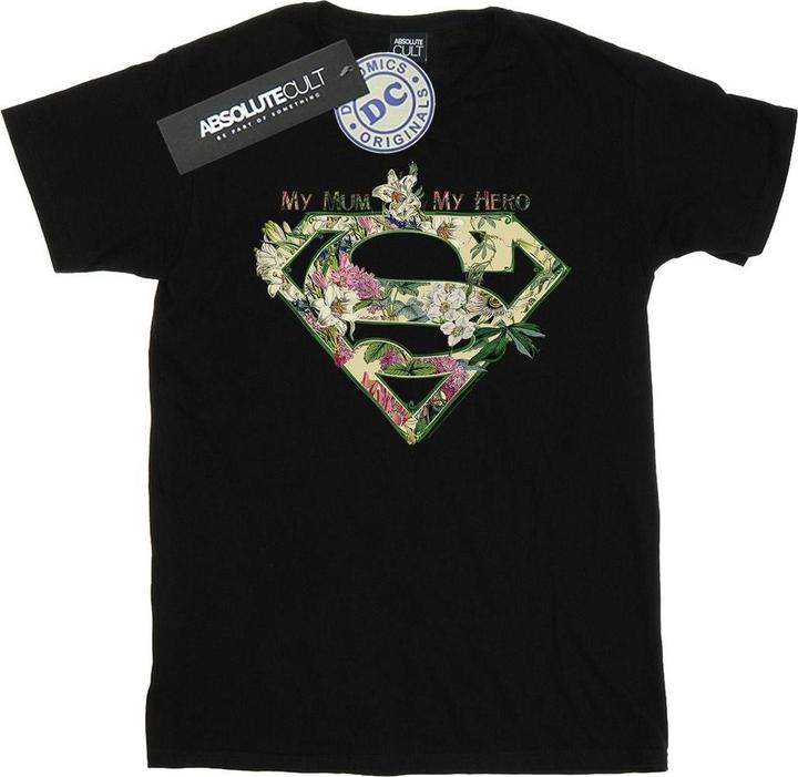 Immagine prodotto Supergirl My Mum My Hero Maglietta Ampia Donna (XL)