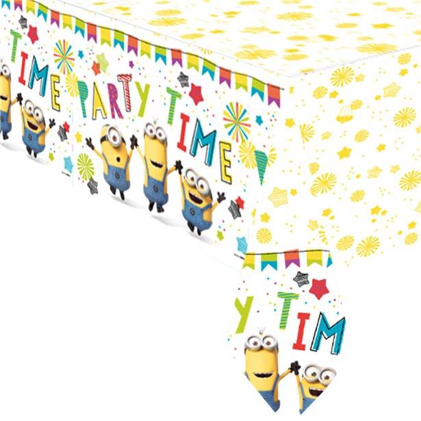 Amscan Nappe d'anniversaire Minions (180 x 120 cm)
