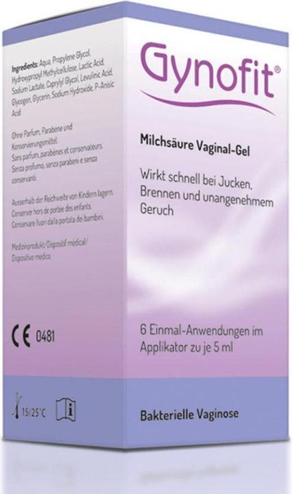 Image du produit Gynofit Gel vaginal à l'acide lactique (5 ml, Gel intime)