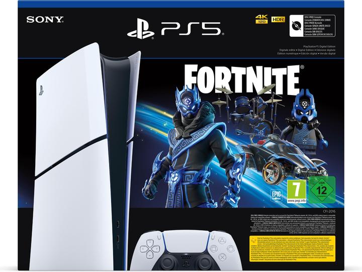 Productafbeelding Sony PlayStation 5 digitale editie - Fortnite Cobalt Star-bundel