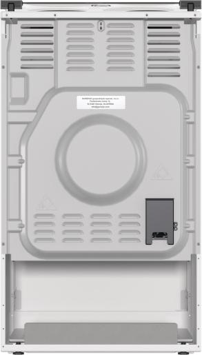 Image du produit Gorenje GE5 A22 WH ws Centre de cuisson A 50cm 4 plaques de cuisson 70L 6chauffages