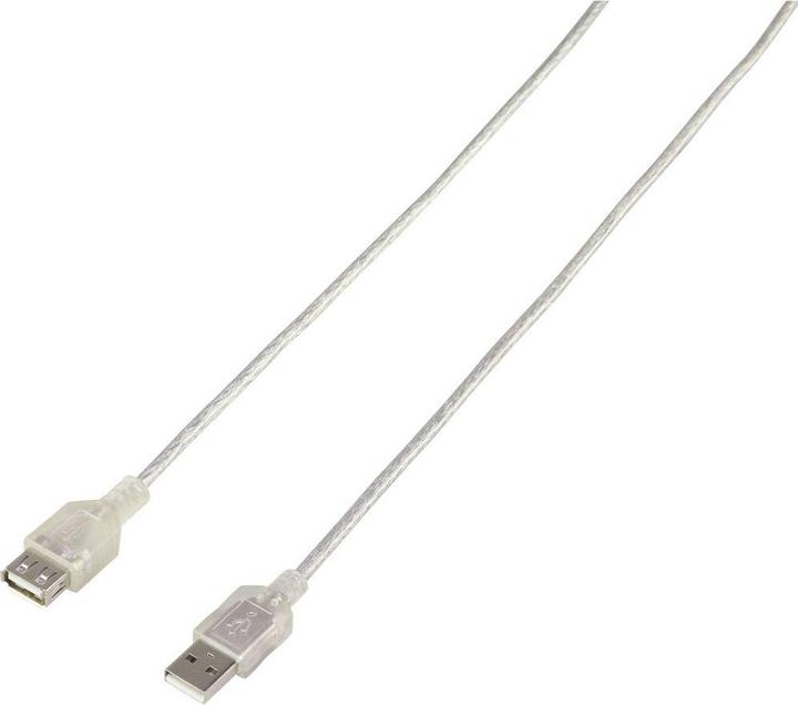 Produktbild Renkforce USB 2.0 Verlängerungskabel (1x USB 2.0 Stecker A (1.80 m, USB 2.0)