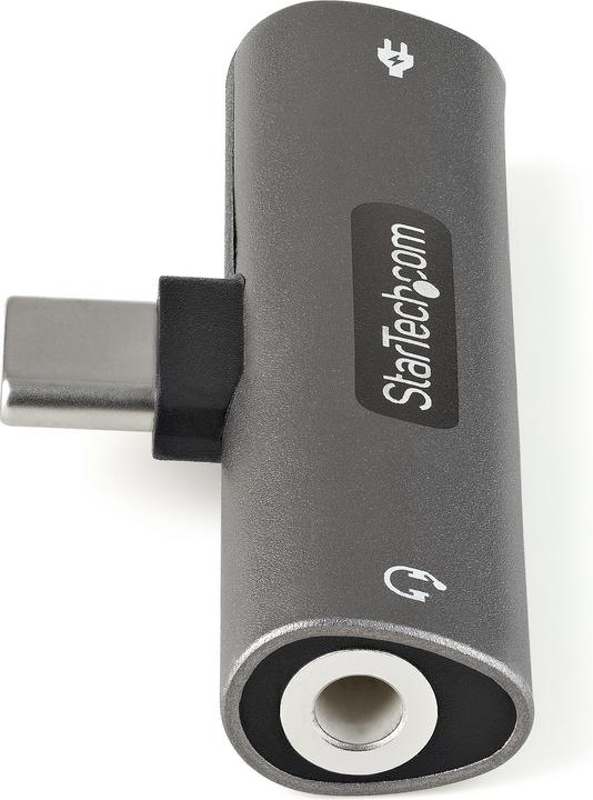 Actual product image StarTech USB-C Audio & Charging Adapter - USB-C Audio Adapter with -TRRS Headphone/Headset Jack and USB (USB, 3.5mm jack, USB 3.2)