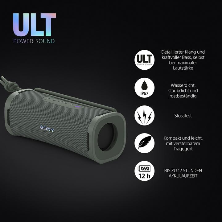 Actual product image Sony ULT Field 1 (12 h, Rechargeable battery operated)
