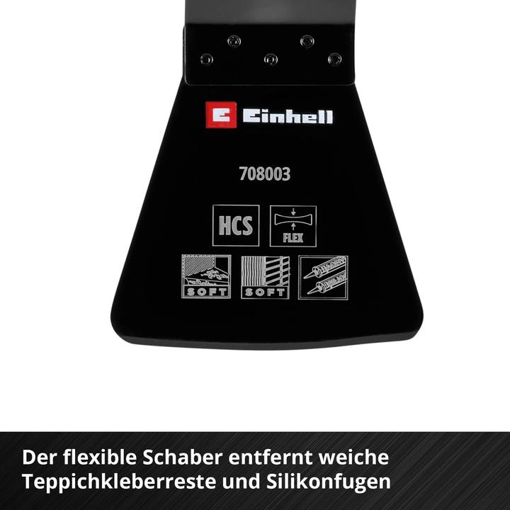 Produktbild Einhell Schaber, 708003, HCS, Flexibel, 52 mm