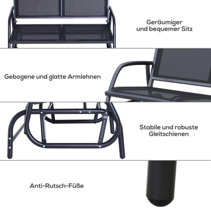 Actual product image Outsunny Rocking bench