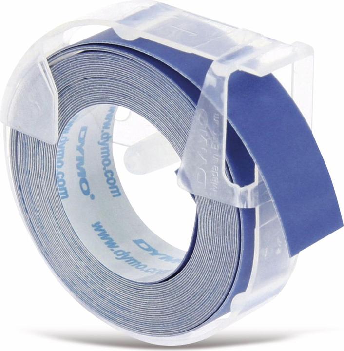 Dymo Prägeband 3D (0.90 cm, Blau)