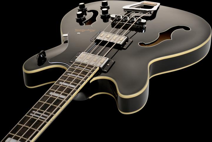 Immagine prodotto Hagstrom Basso, Viking, nero lucido (Chitarra elettrica)