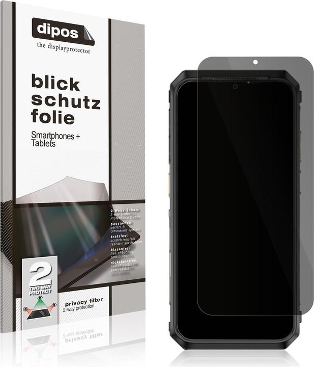 Produktbild Dipos Blickschutzfolie 2-Way Anti-Shock (1 Stück, Ulefone Armor 18T)