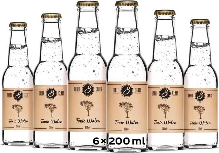 Three Cents Tonic Water (6 x 20 cl)