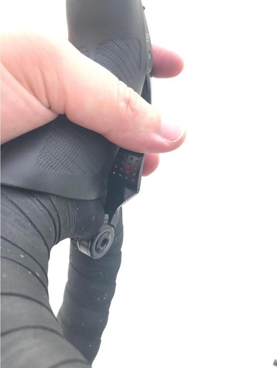 Actual product image Kind Shock Control lever KG-Drop lever for gravel / road bike handlebars